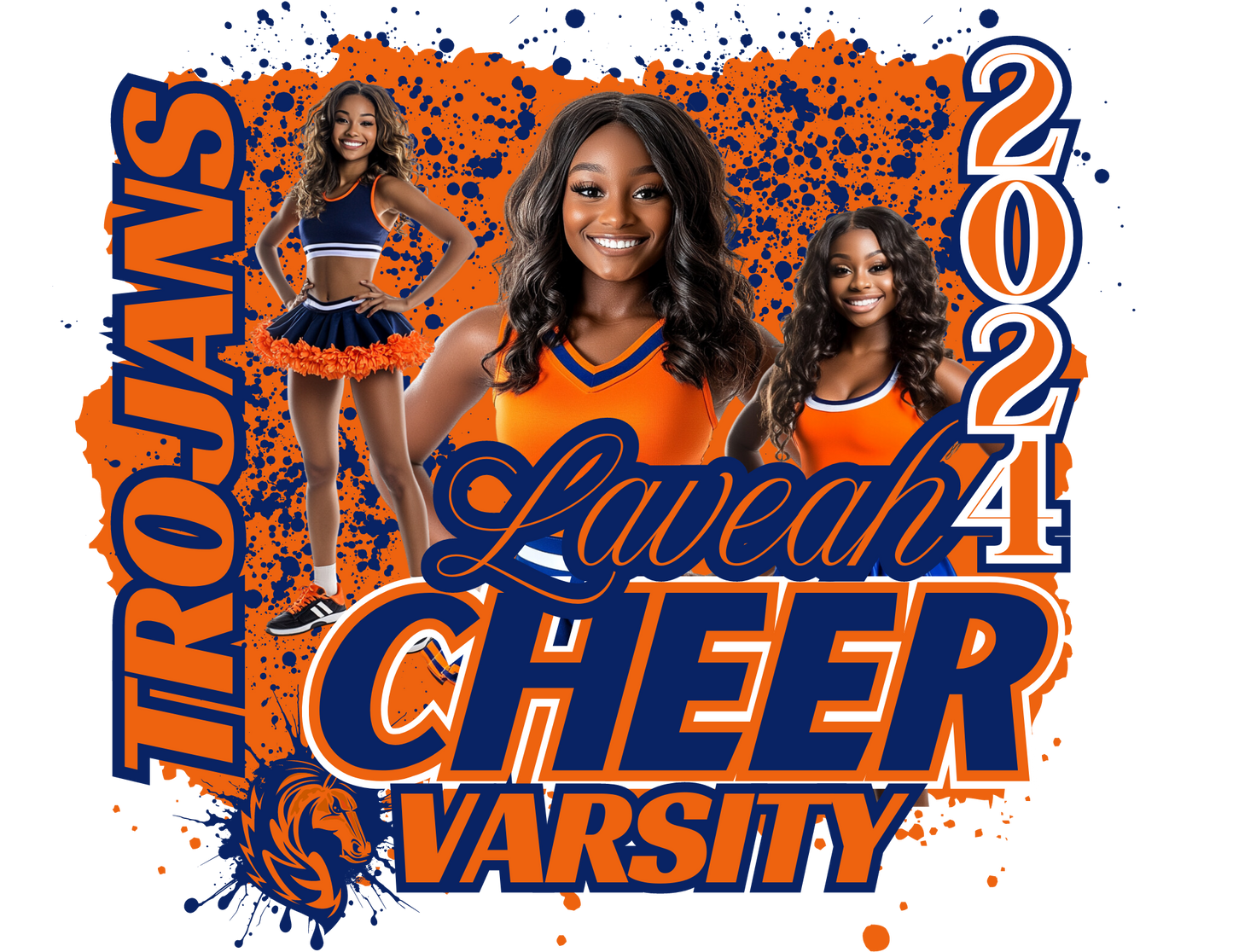 2024 Cheer Varsity Template Bundle with mockups