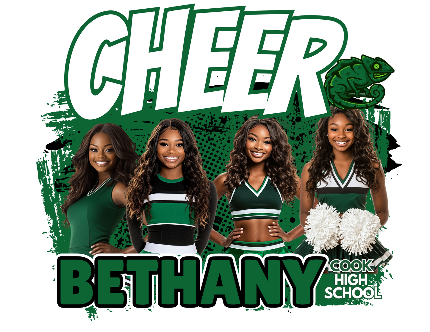 2024 Cheer Template Bundle with mockups