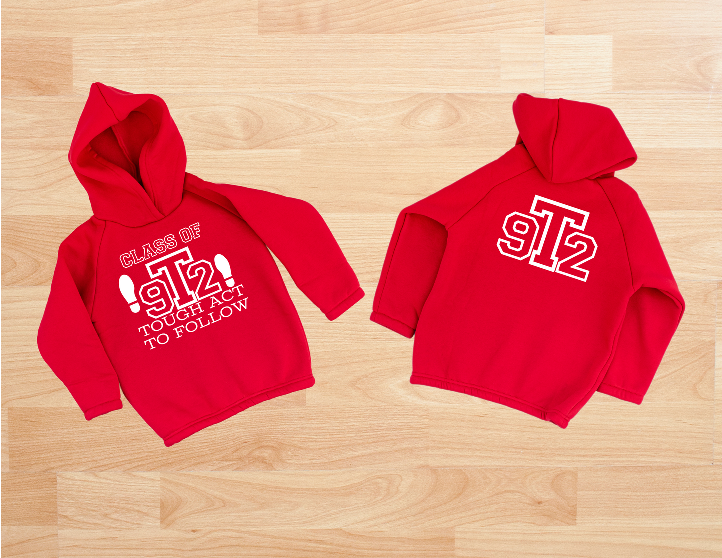 Customized Hoodie front/back design