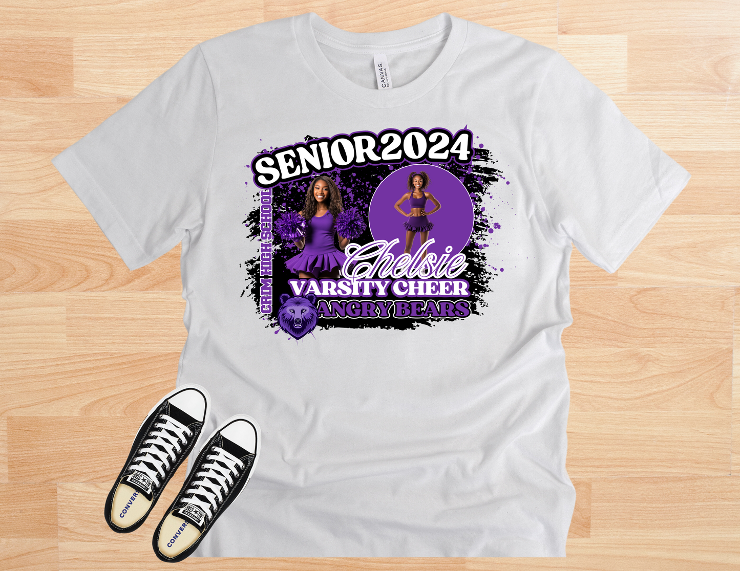 2024 Senior Cheer Varsity Template Bundle with mockups