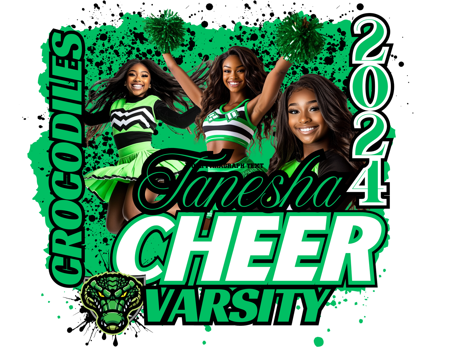 2024 Cheer Varsity Template Bundle with mockups