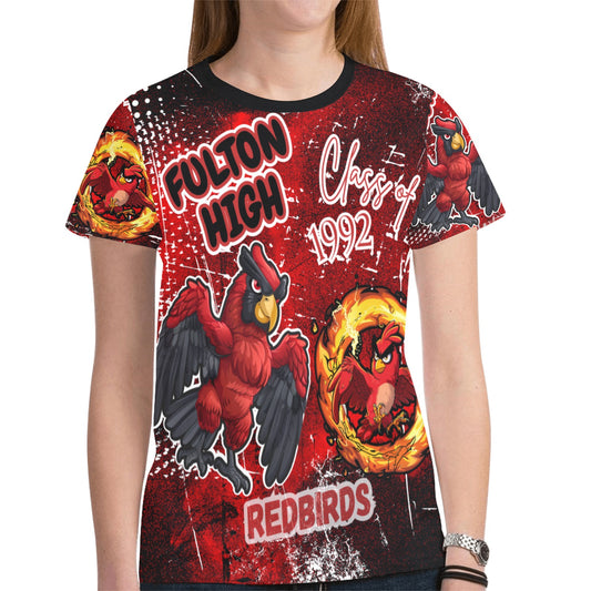 Customized New All Over Print T-shirt for Women