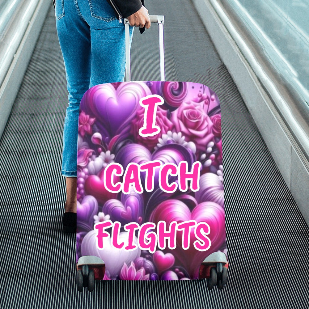 I Catch Flights Luggage Cover