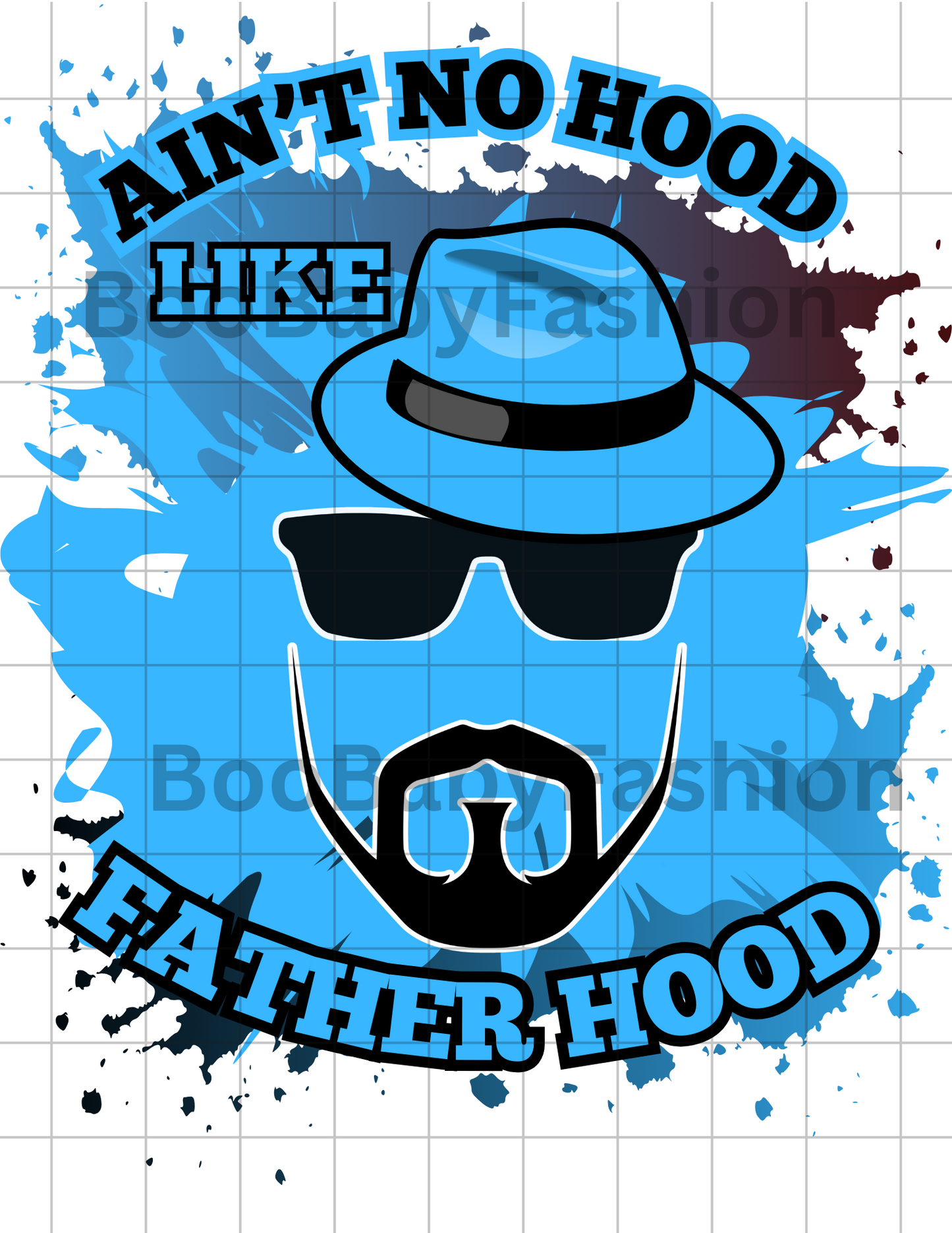 Aint No Hood Like Fatherhood Design Bundle