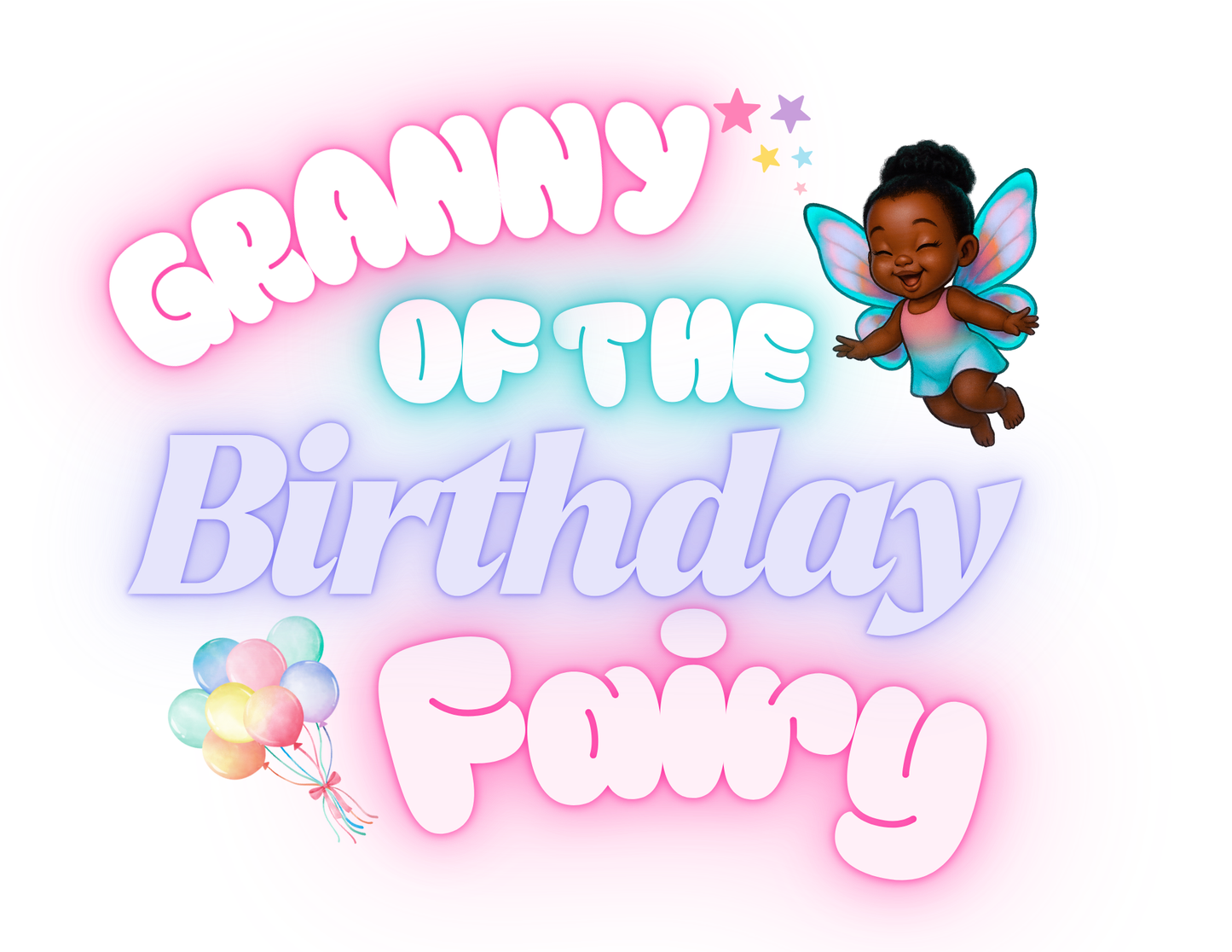 Family Birthday Fairy Template Bundle with mockups
