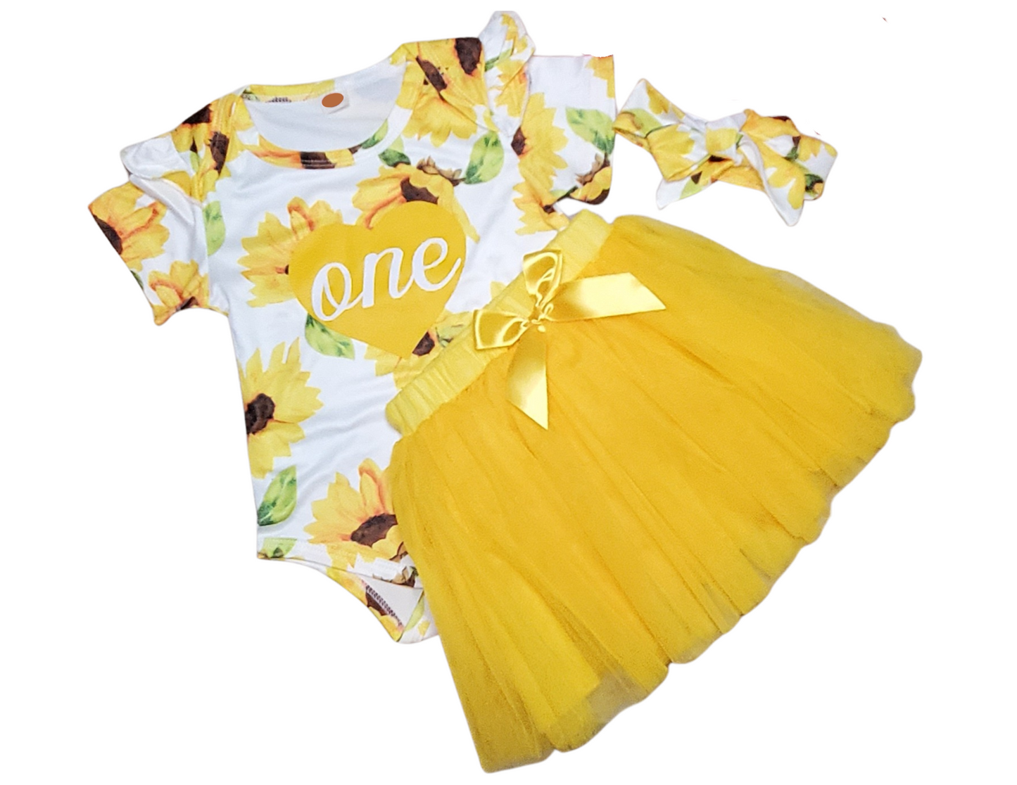 3pc Infant Floral Outfit
