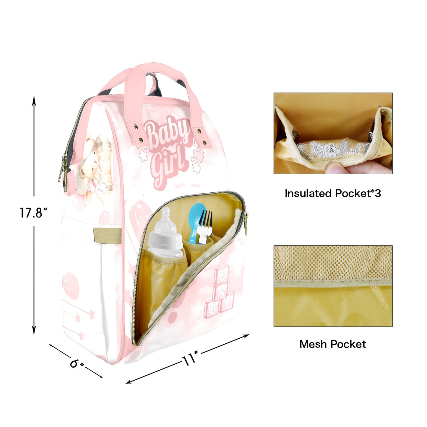 Baby Clouds Diaper Bag