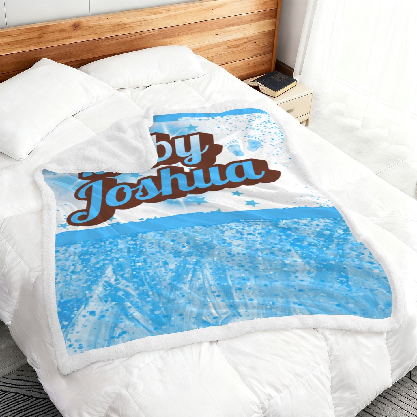 Baby Joshua Double-Layer Fleece Blanket 51"x59"