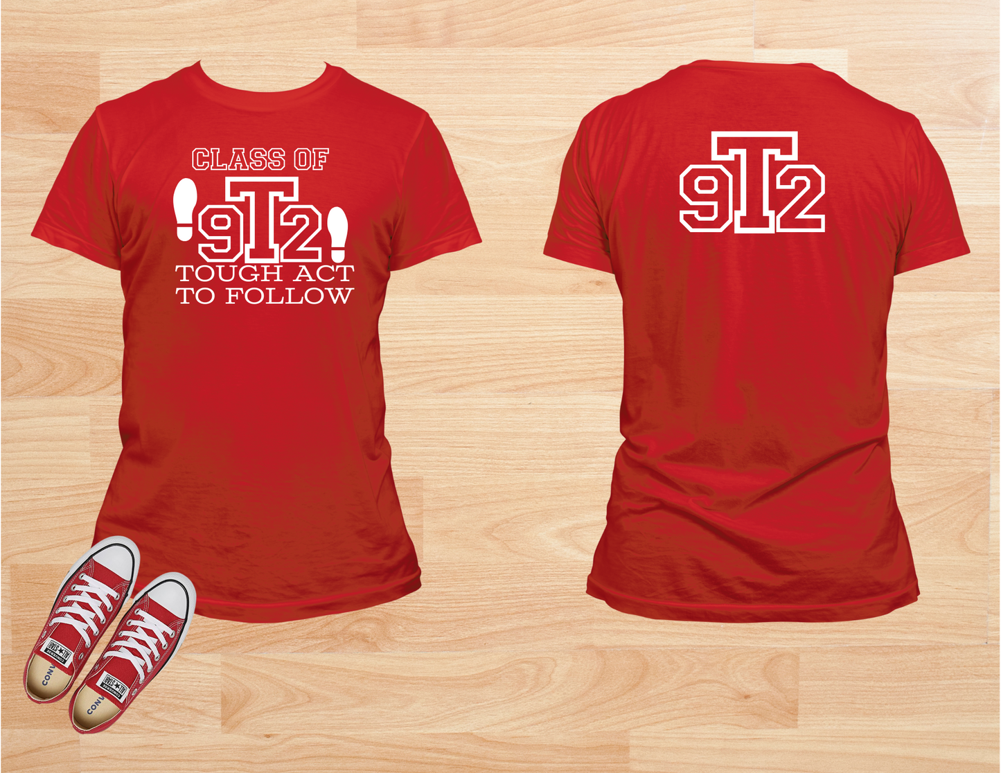 Customized Tshirt front/back design
